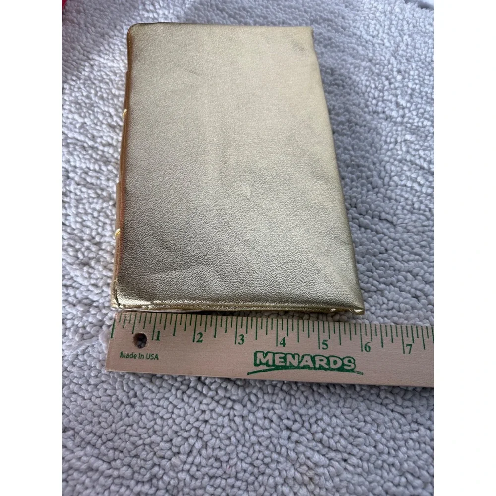 Gold Metallic Pleated Evening‎ Clutch Bag Ruched Formal Wedding Handbag